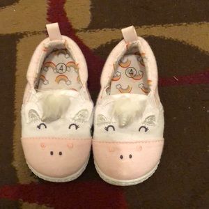 Toddler unicorn slides SOLD
